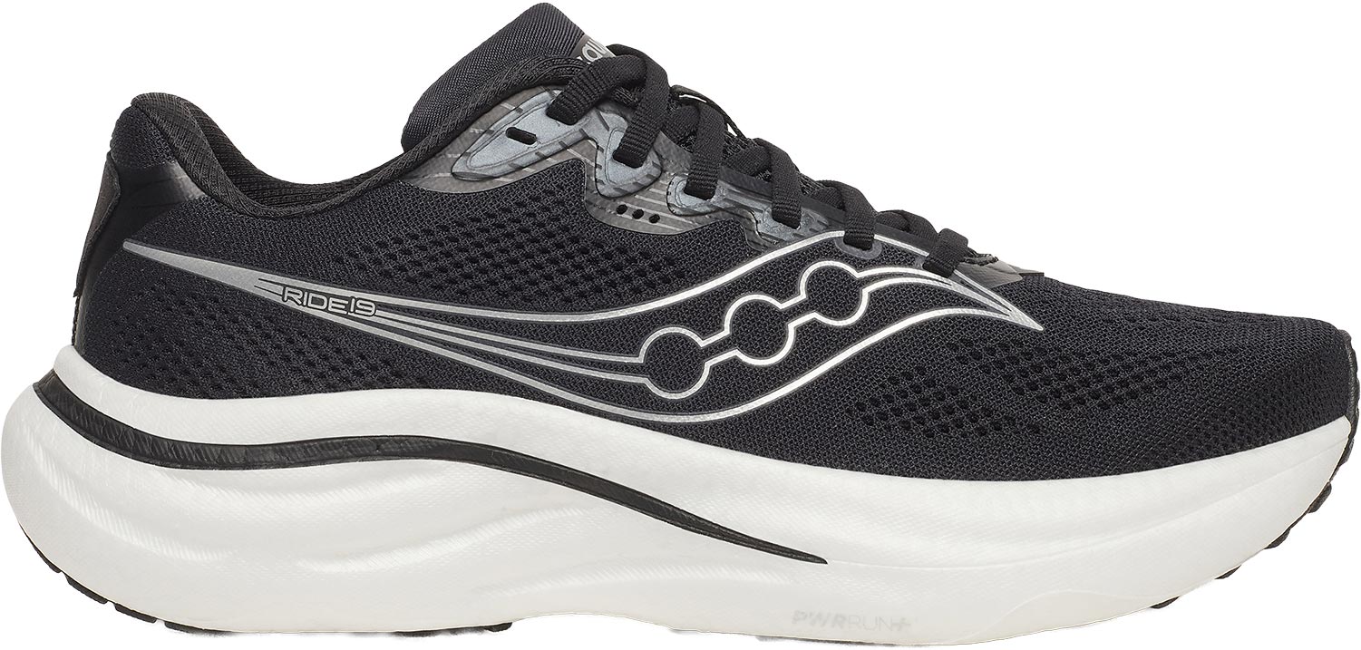 Saucony Ride 19 M Herre Svart US 13 | Løpesko