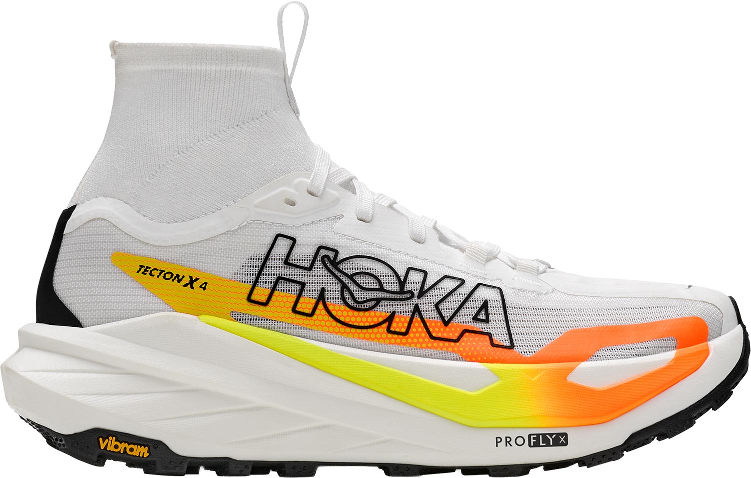 Hoka Tecton X 4 M Herr Gr&aring; US 11  Trailskor