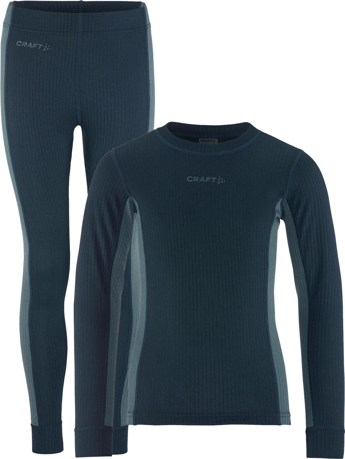 Craft Core Dry Baselayer Set Junior Junior Blå 134/140  Underställ Set