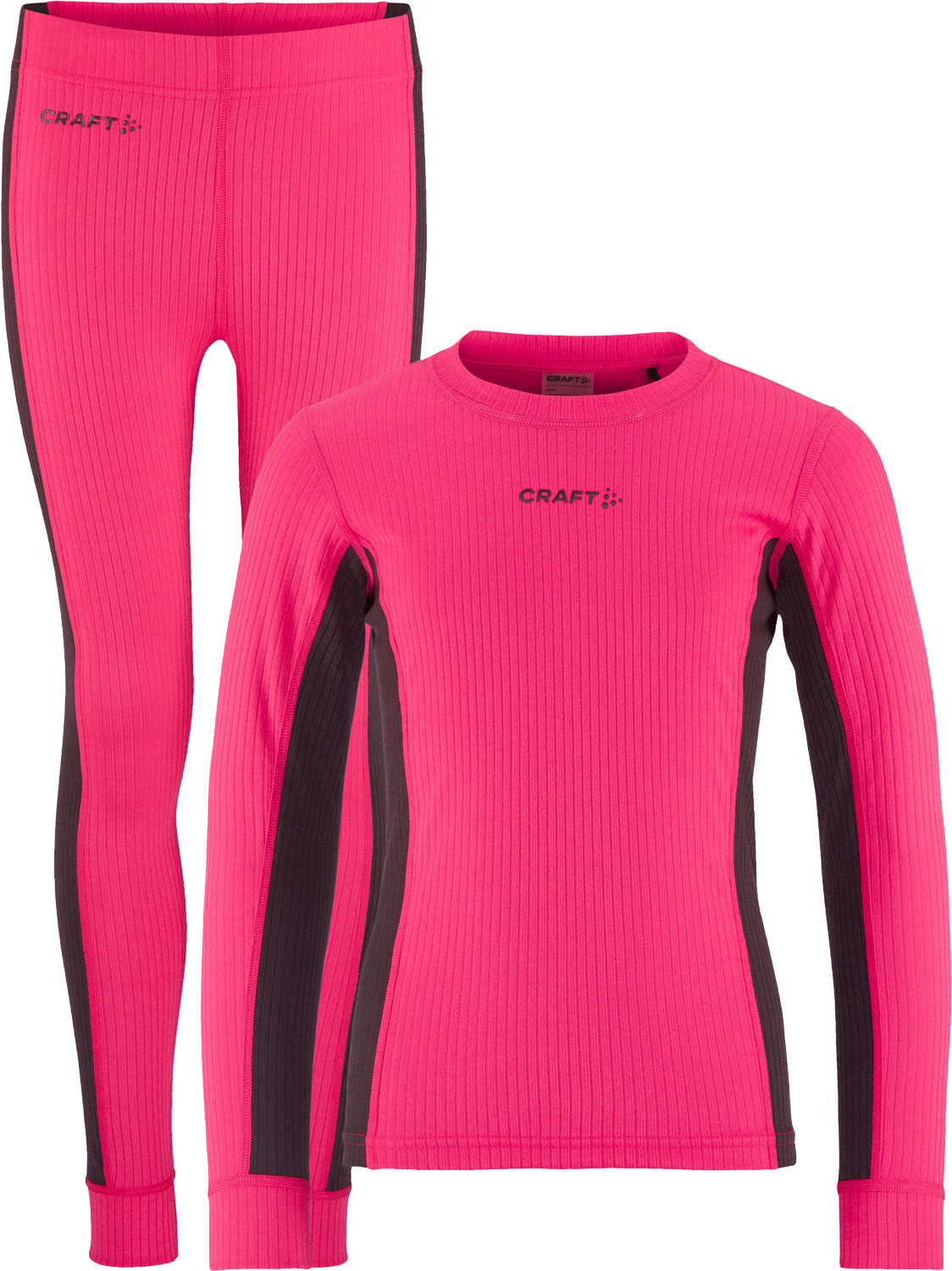 Craft Core Dry Baselayer Set Junior Junior MAGENTA 146/152  Underställ Set
