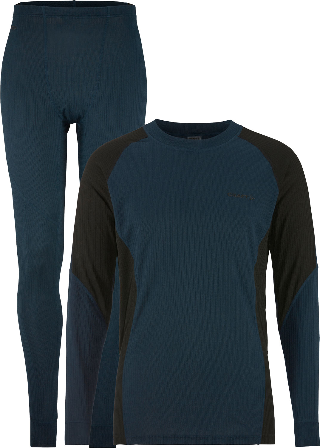 Craft CORE Dry Baselayer Set M Herr Svart L  Underst&auml;ll Set