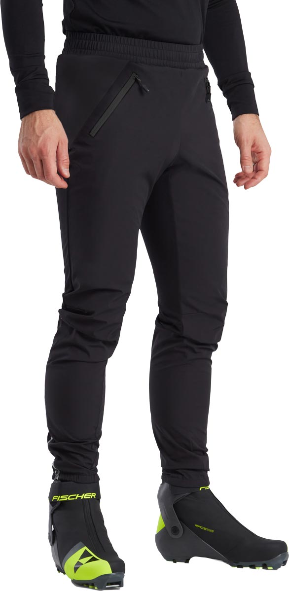 Fischer Mora Speed Pants M Herr Svart M  Längdskidbyxor