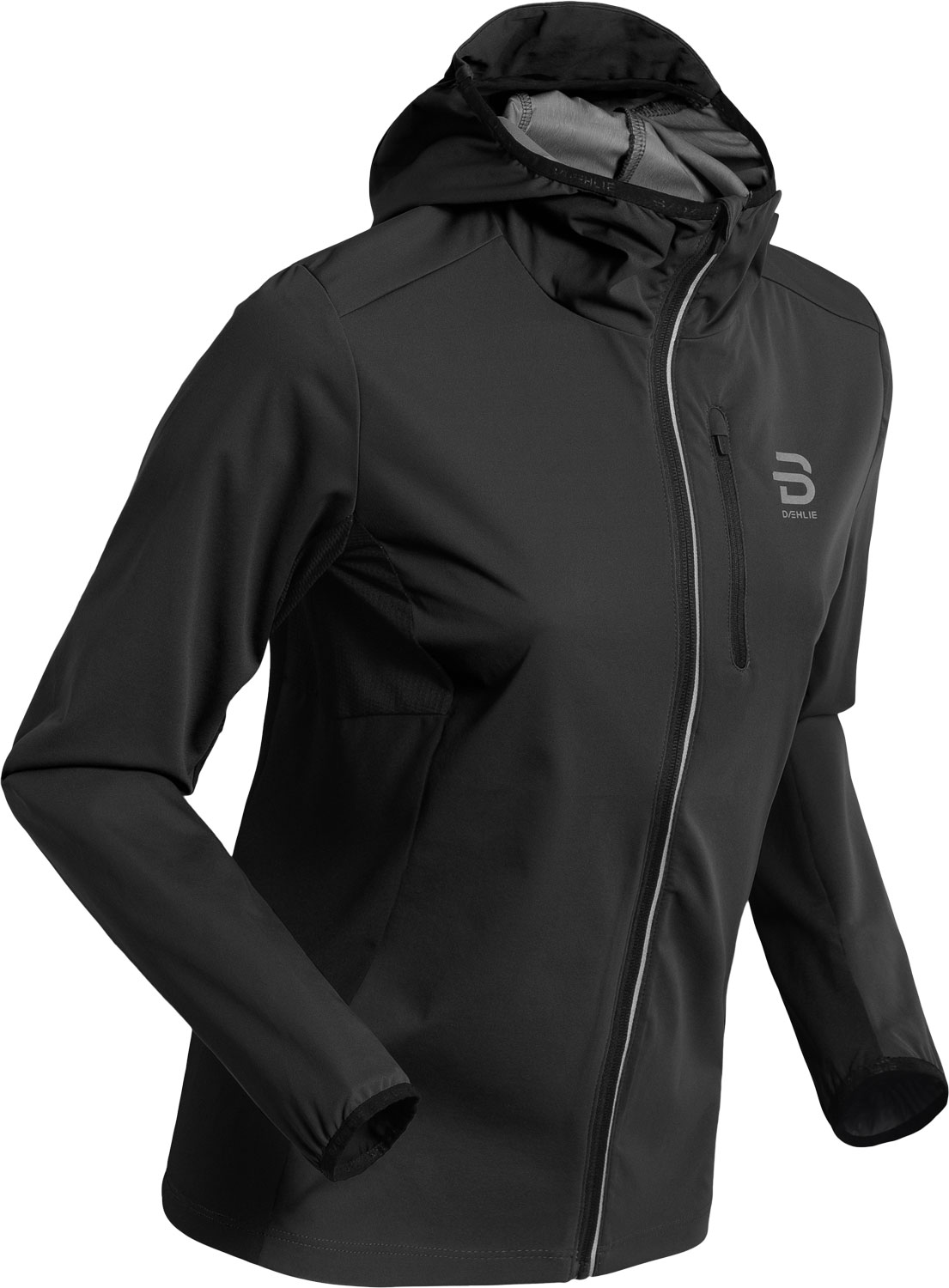 Dahlie Jacket Winter Run Protect W Dam Svart S | Löparjacka