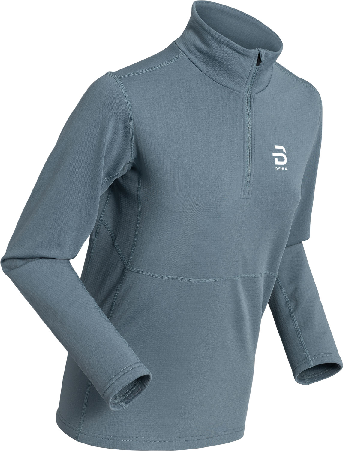 Dahlie Half Zip Pace W Dam Grå L | Mellanlager Tröja