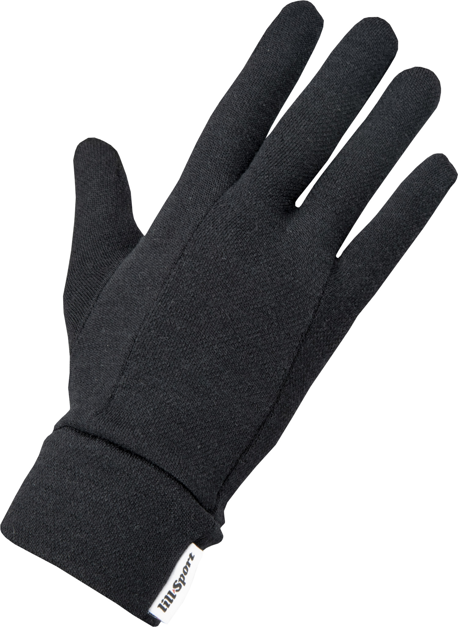 Lillsport Wool Liner Touch Svart 8 | Innerhandskar