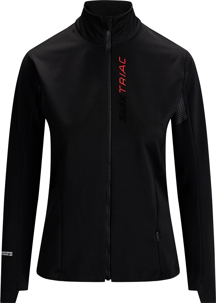 Swix Triac Windstopper Jacket W Dame Svart