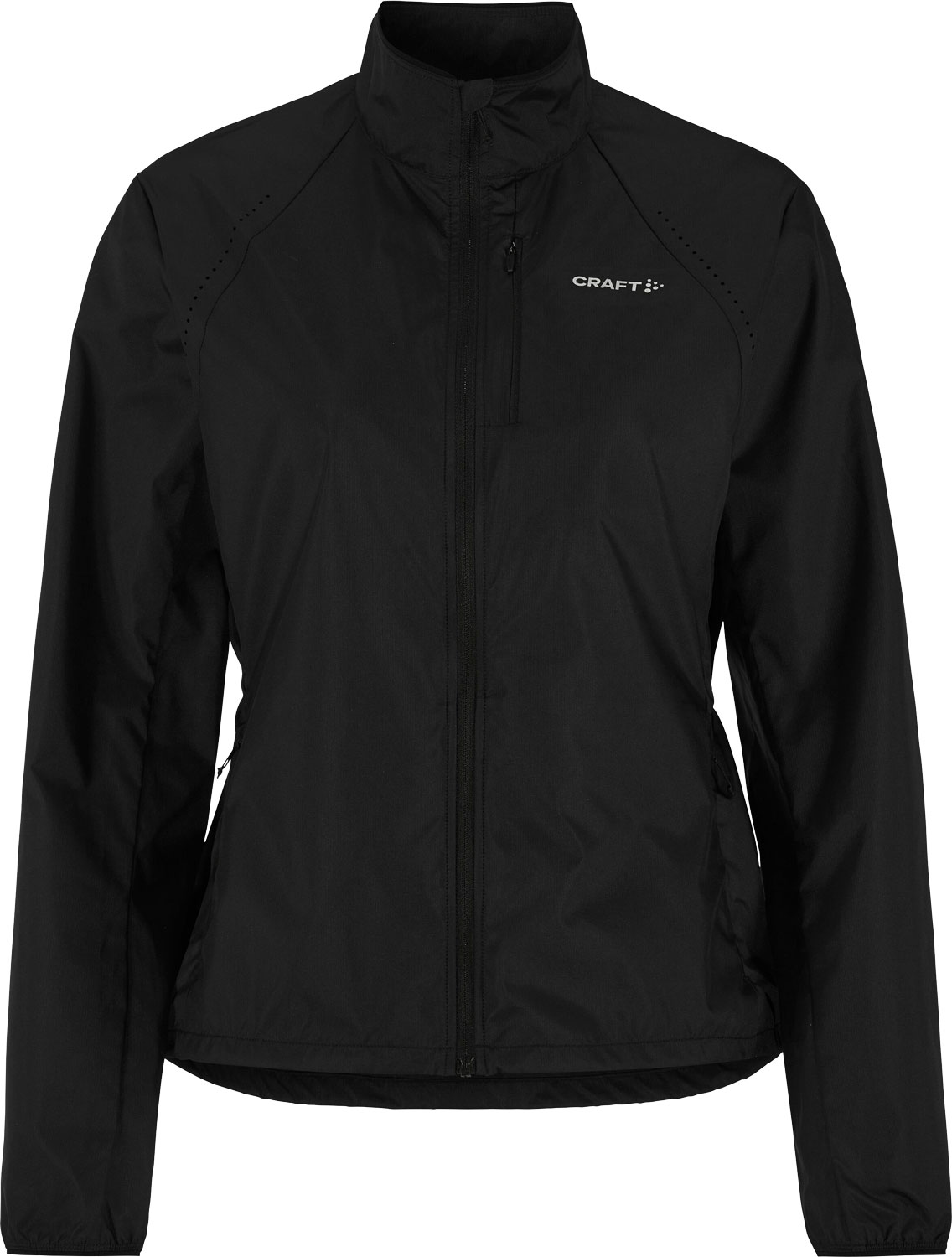 Craft Essence Wind Jacket 2 W Dam Svart XL | Löparjacka