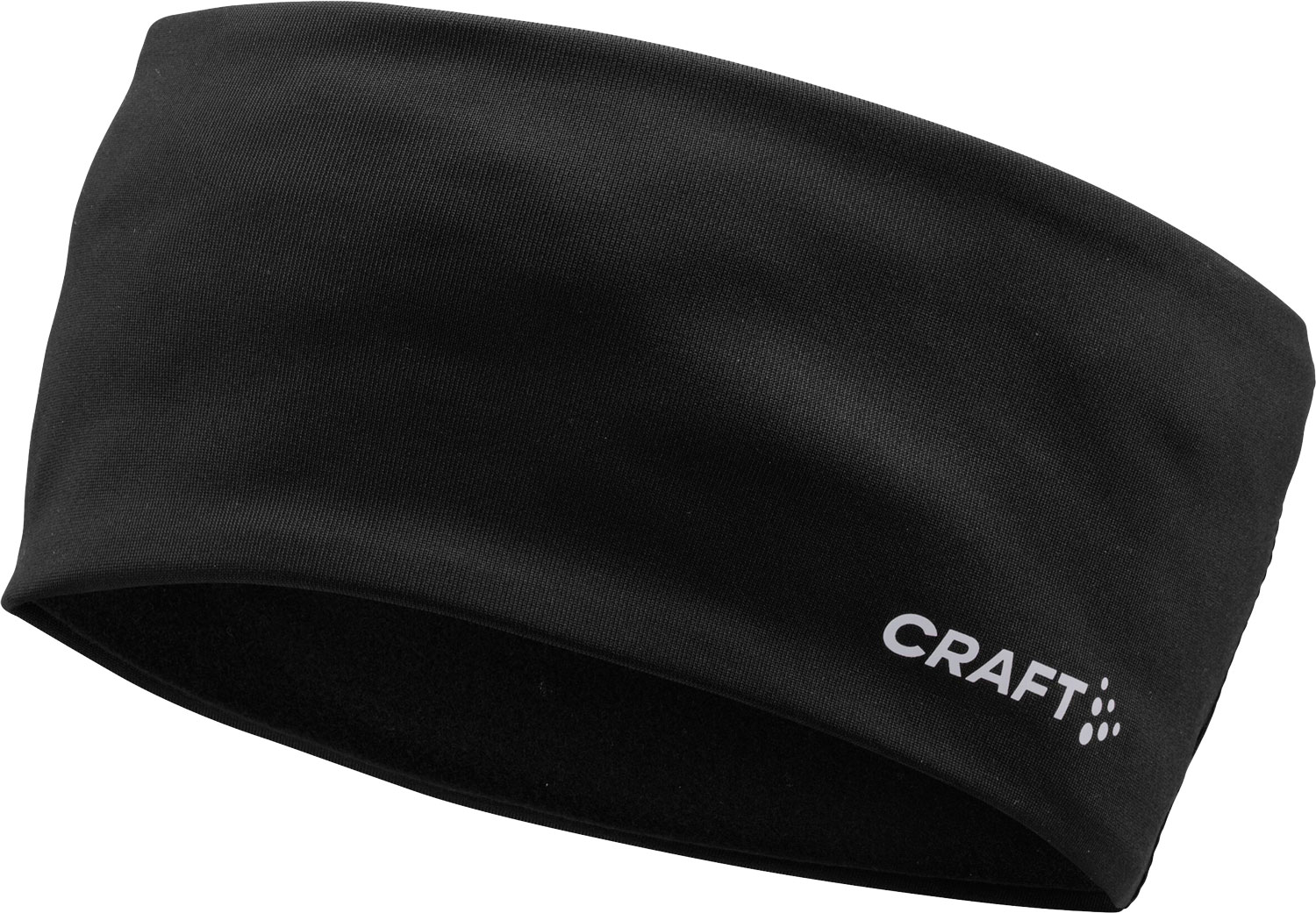 Craft Windblock Fleece Headband 2 Svart S/M  Pannband