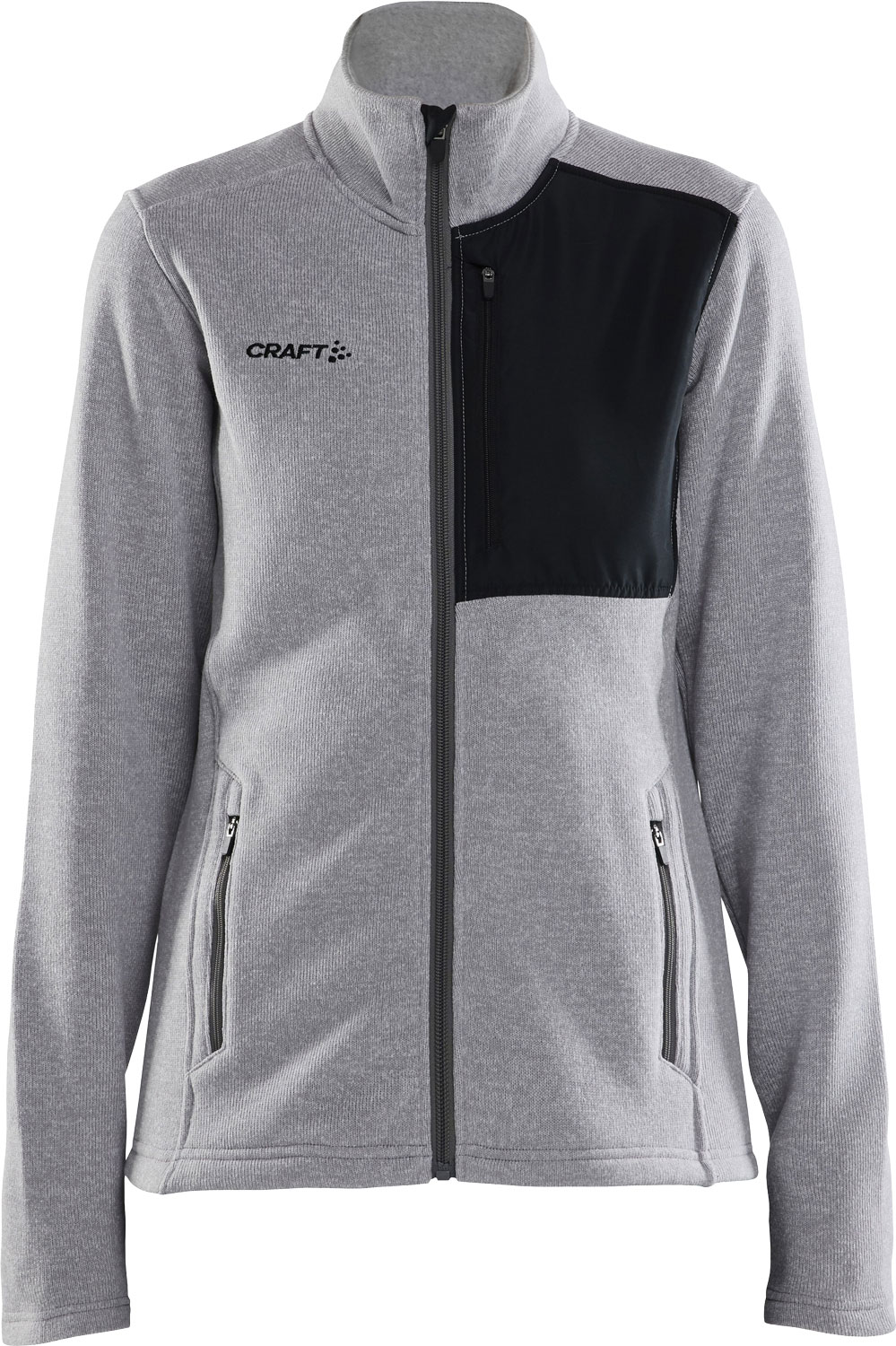 Craft ADV Explore Heavy Fleece Jacket W Herre Grå S | Mellomlagsgenser