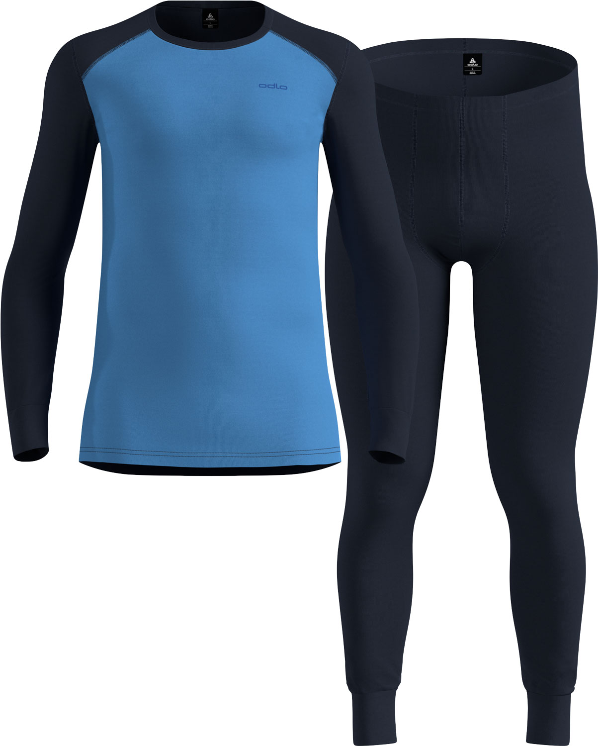 Odlo Active Warm Special Set M Herr Blå S  Underställ Set